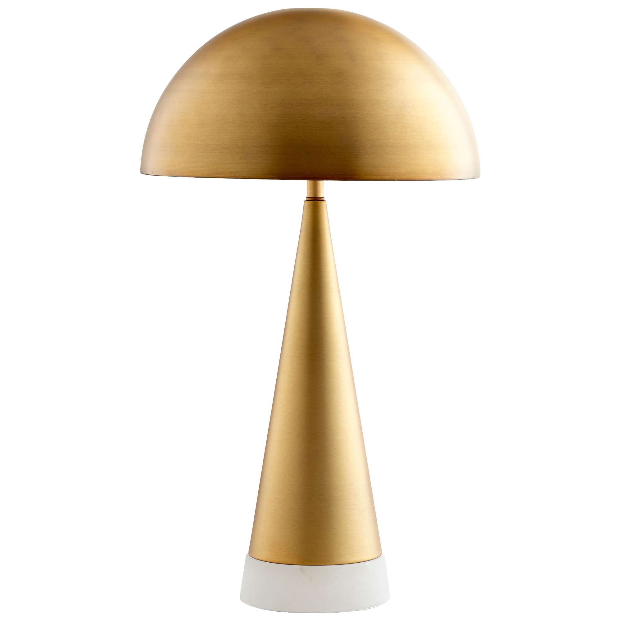 Acropolis Table Lamp In Aged Brass