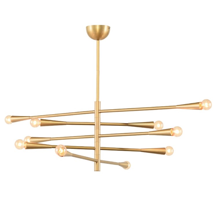 KAIA PENDANT LIGHTING IN GOLD METAL BODY
