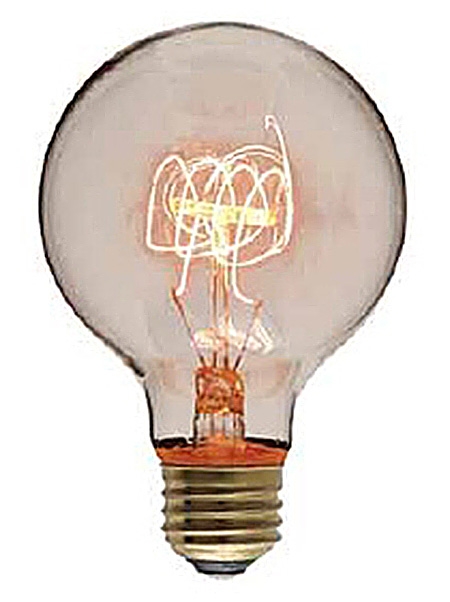 G80 110-130V 40W E26 LIGHT BULB 40 W E26 CLEAR  GL