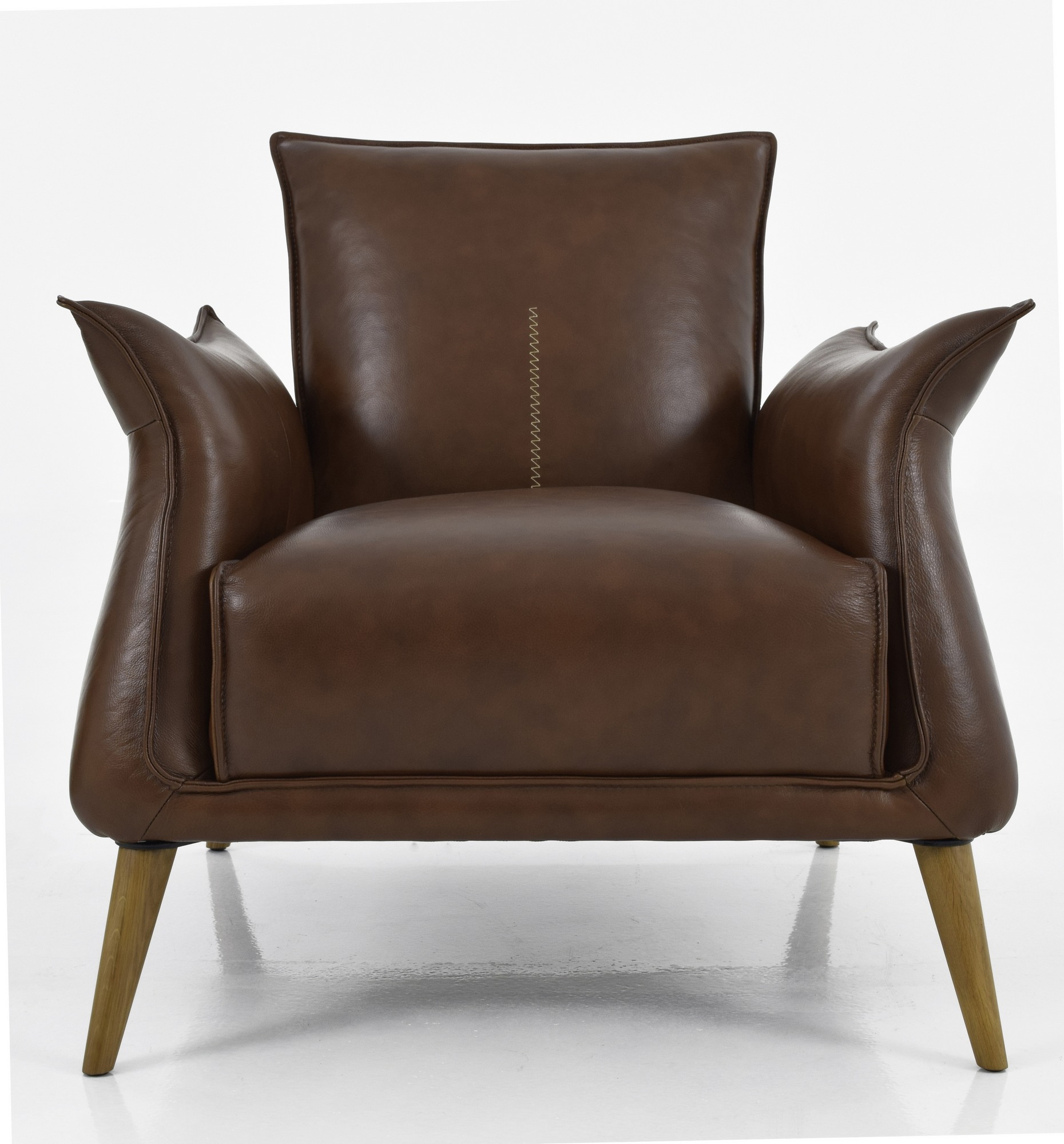 verona leather club chair