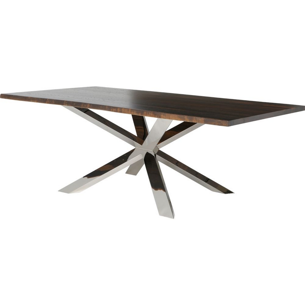 COUTURE DINING TABLE, SEARED OAK 112
