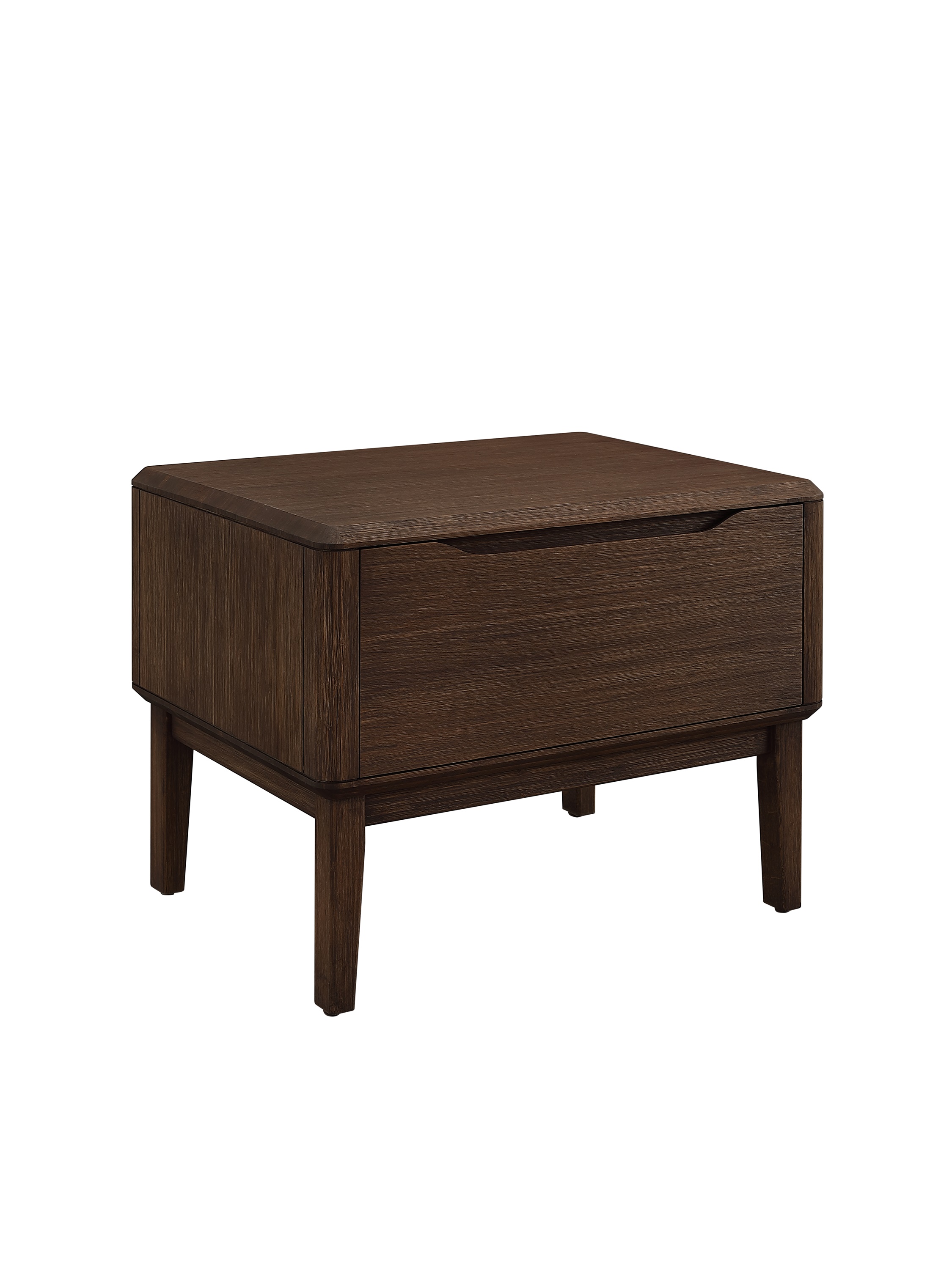 Currant Nightstand, Oiled Walnut