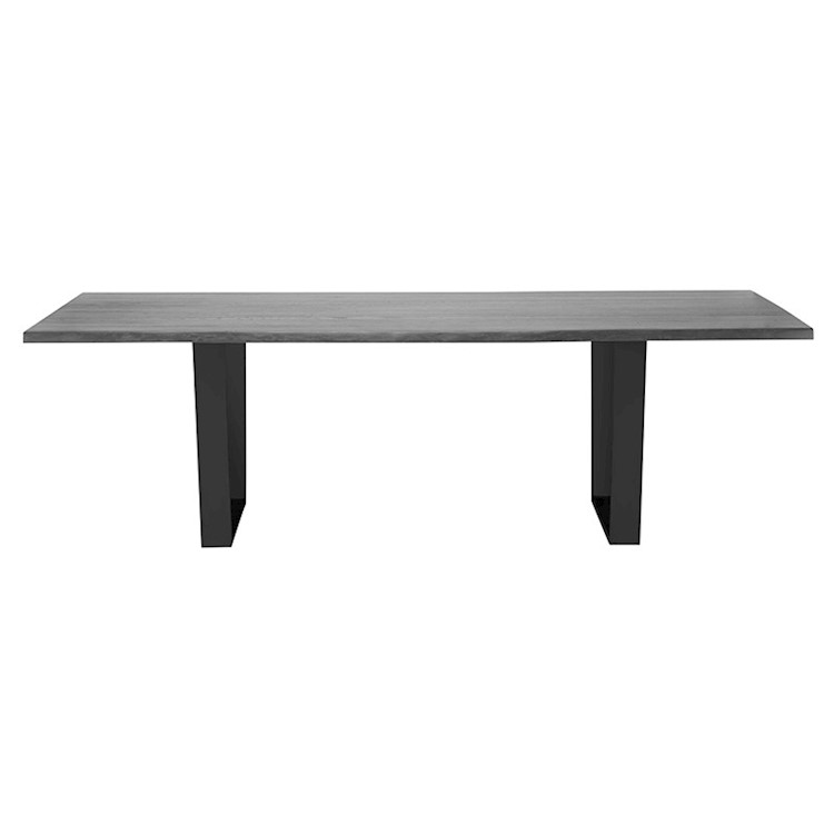 VERSAILLES OXIDIZED GREY WOOD DINING TABLE