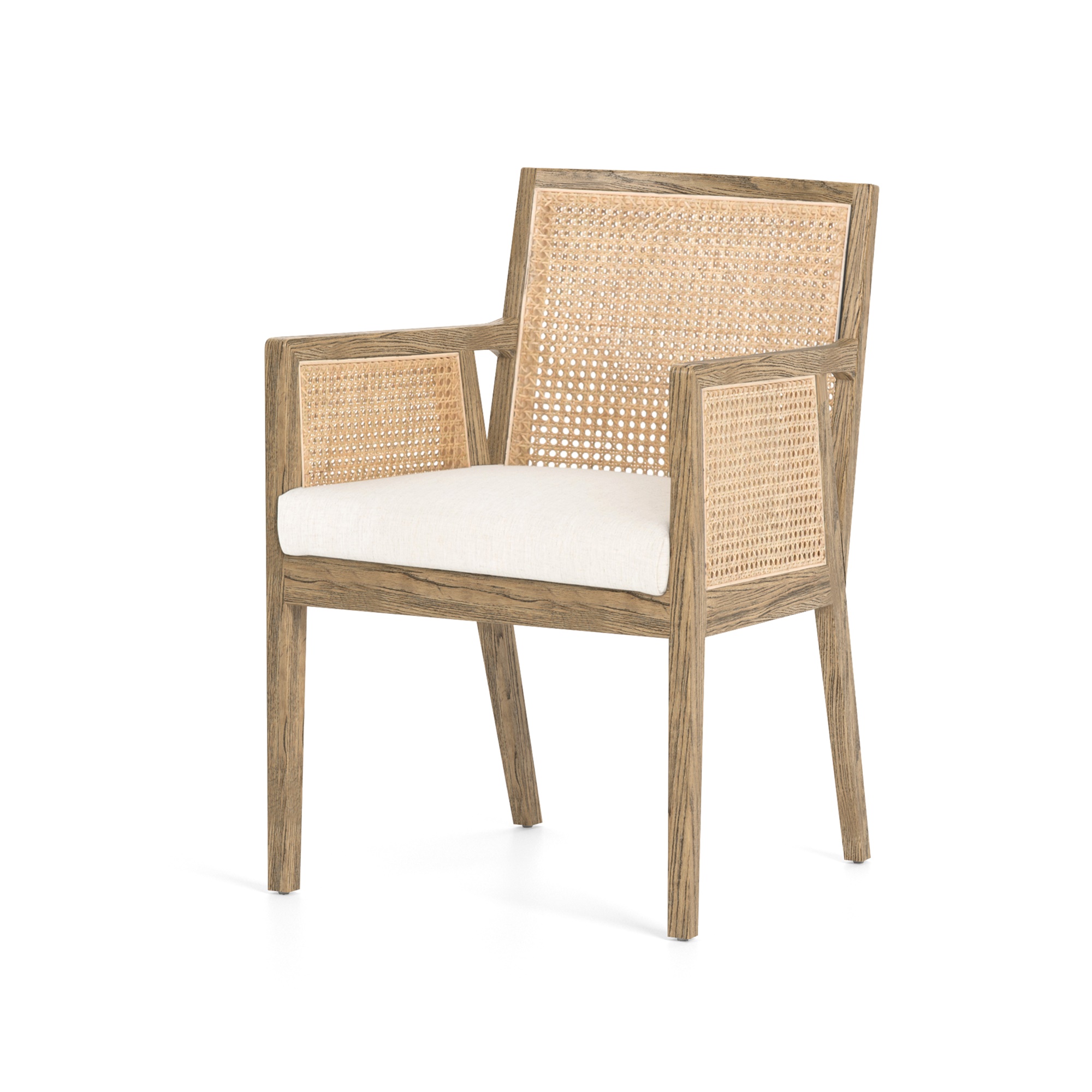 Antonia Dining Arm Chair In Savile Flx