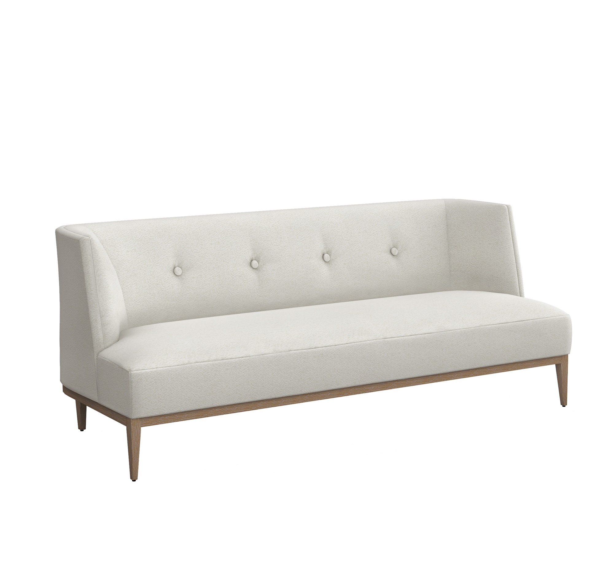 Chloe Condo Sofa - Shearling