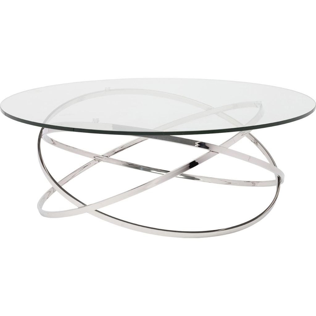 COREL CLEAR GLASS COFFEE TABLE