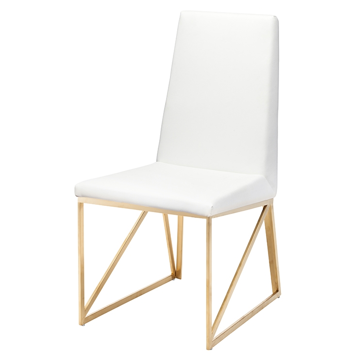 CAPRICE DINING CHAIR WHITE