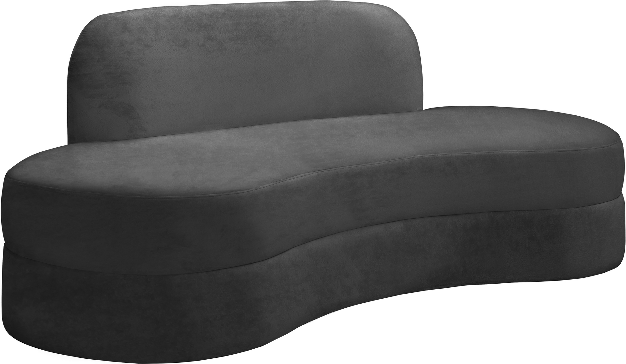 Norma Sofa In Grey Velvet
