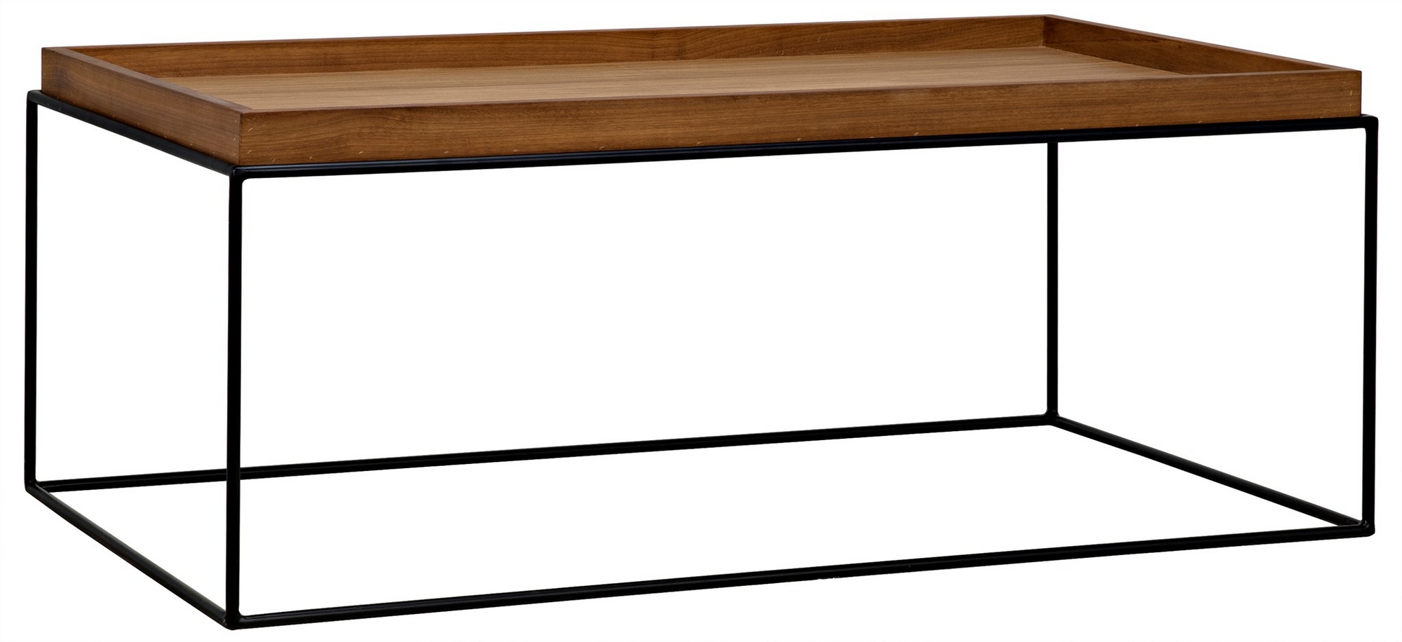 SL01 Coffee Table, Metal Base with Go