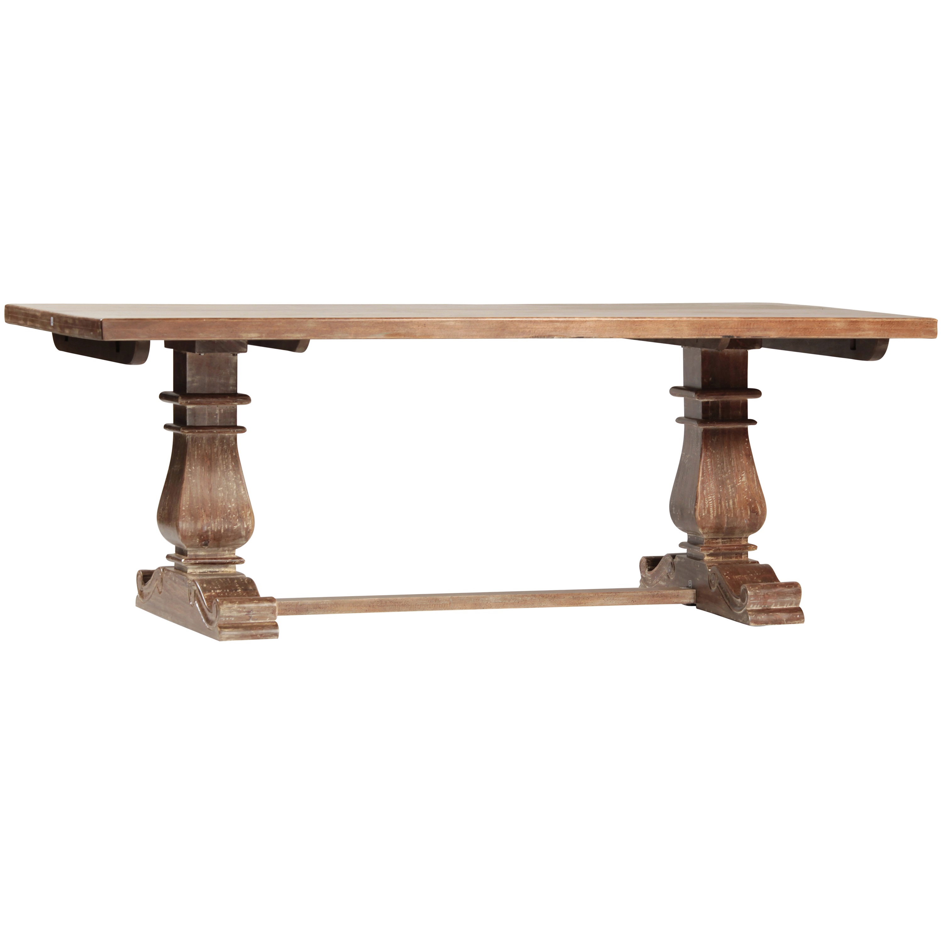 LAUREN DININGTABLE WITH EXT-LUCCA FINISH