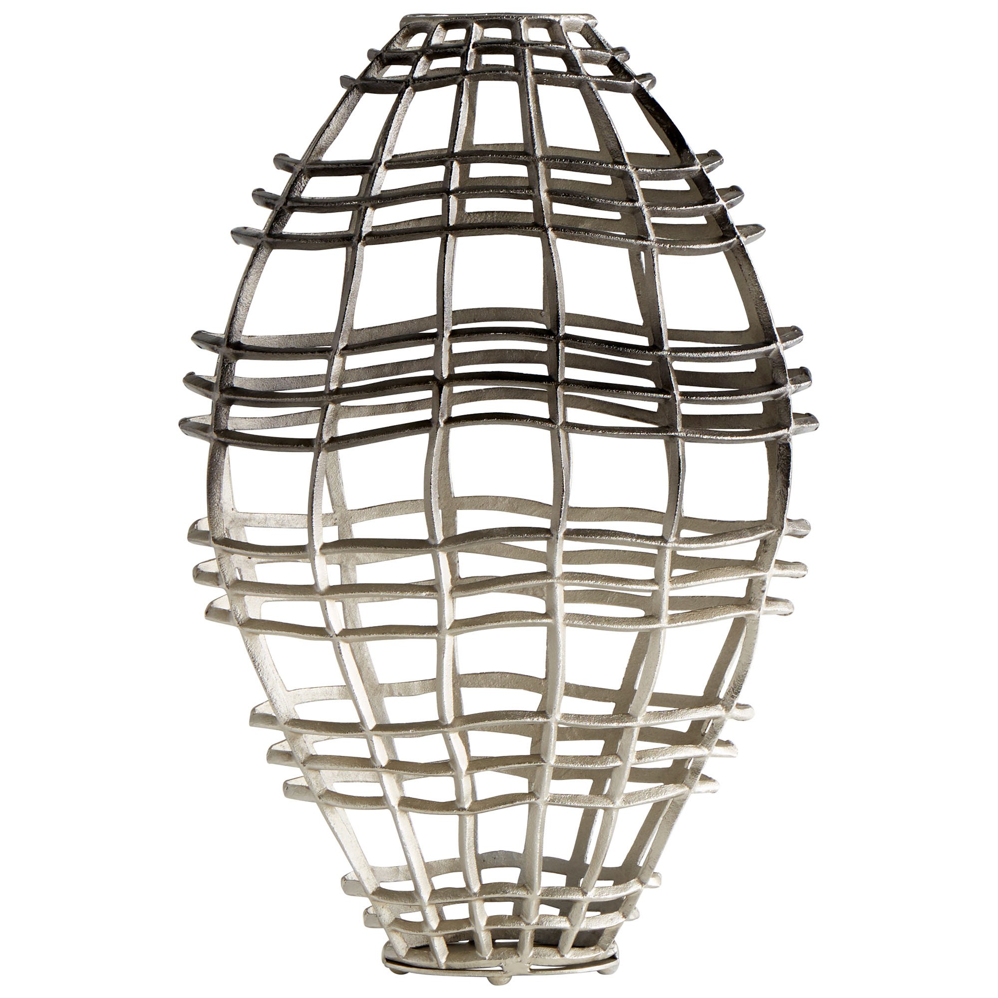 Large Wisteria Container In Zinc And Nickel