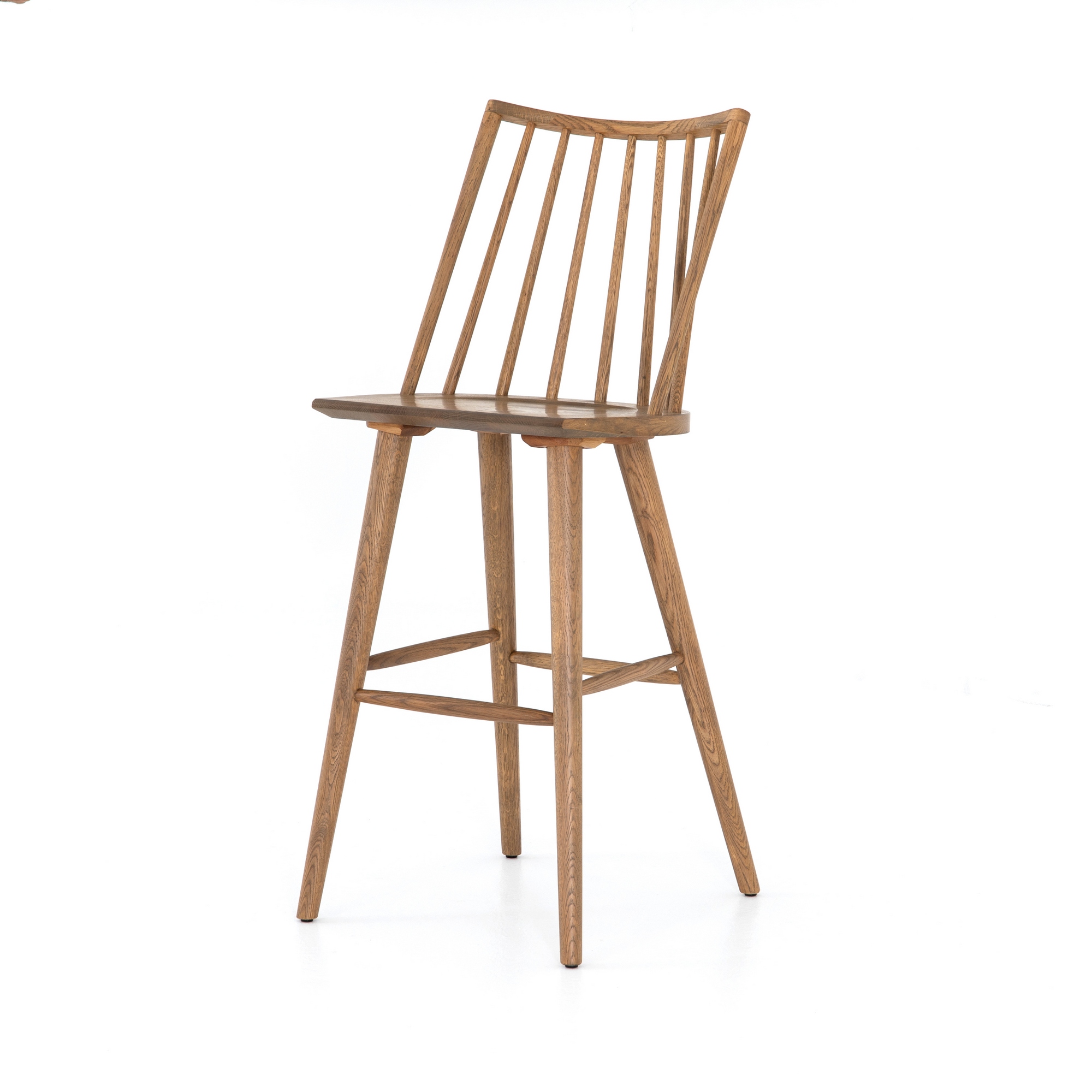 Lewis Windsor Bar Stool-Sandy Oak