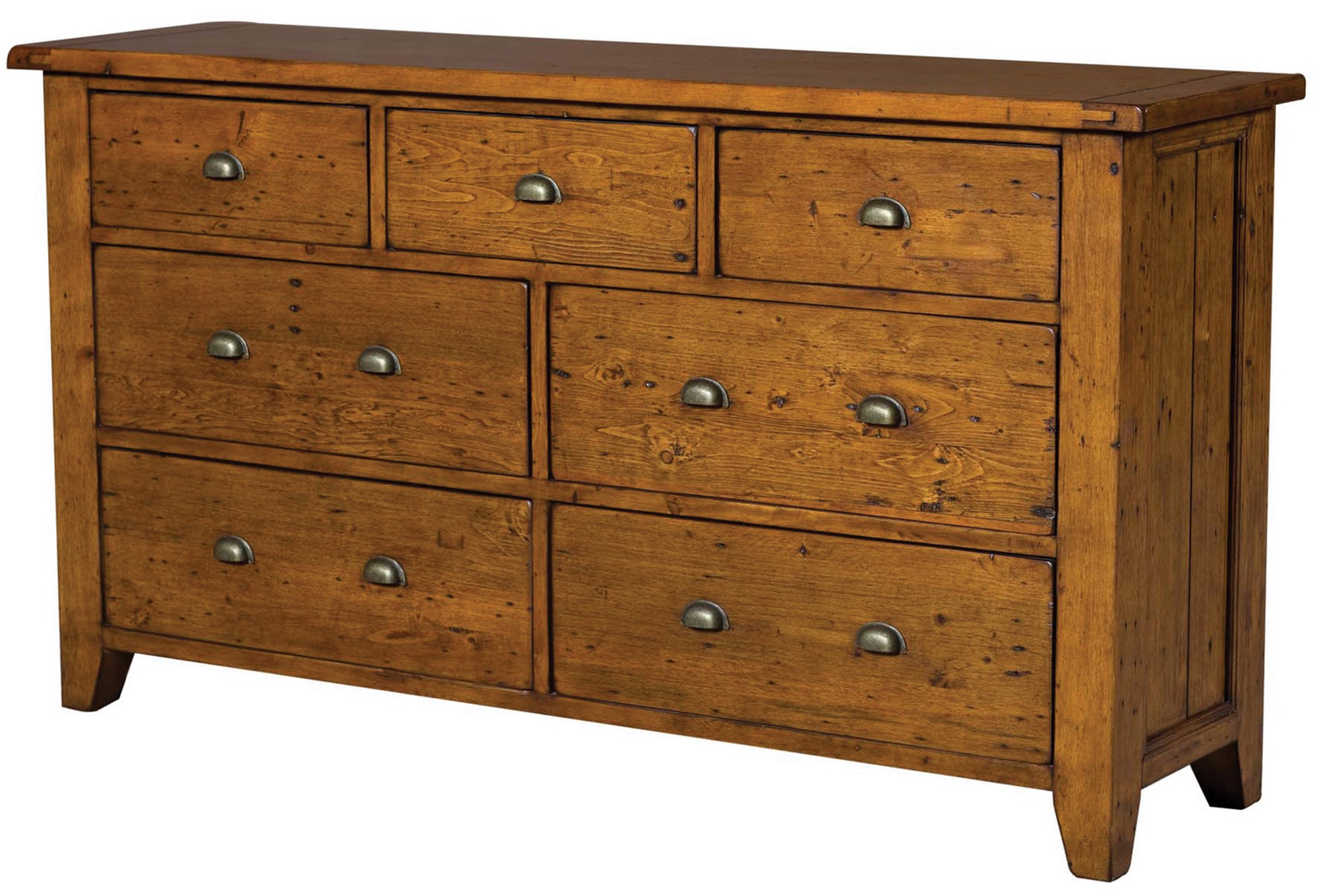 Irish Coast Dresser 7 Drawer-African Dus