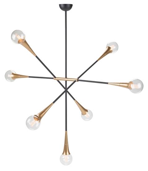 TRISTAN BLACK METAL PENDANT LAMP
