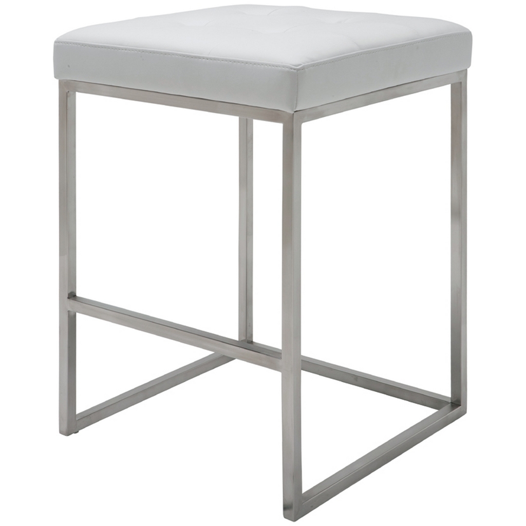 Chi Counter Stool, White