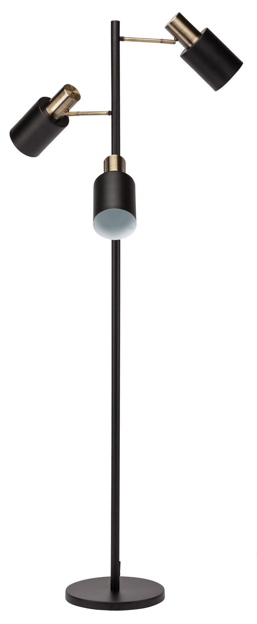 LUCCA BLACK METAL FLOOR LAMP