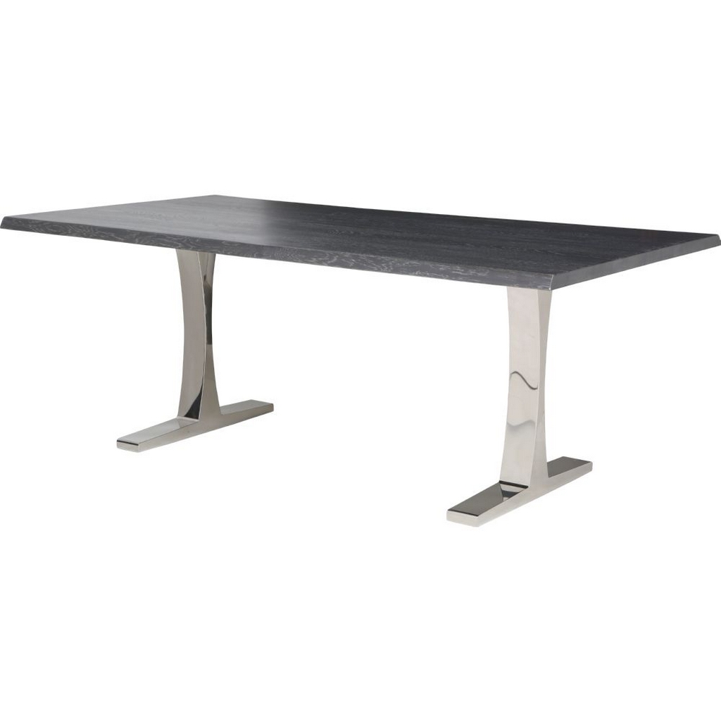 Romero Large Dining Table, Oxidized Grey Oak