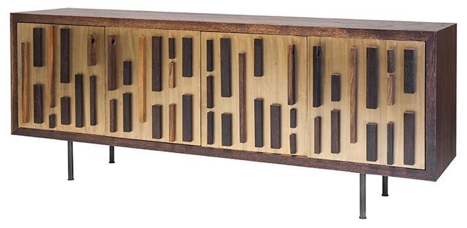 Alexander Sideboard in seared|bronze