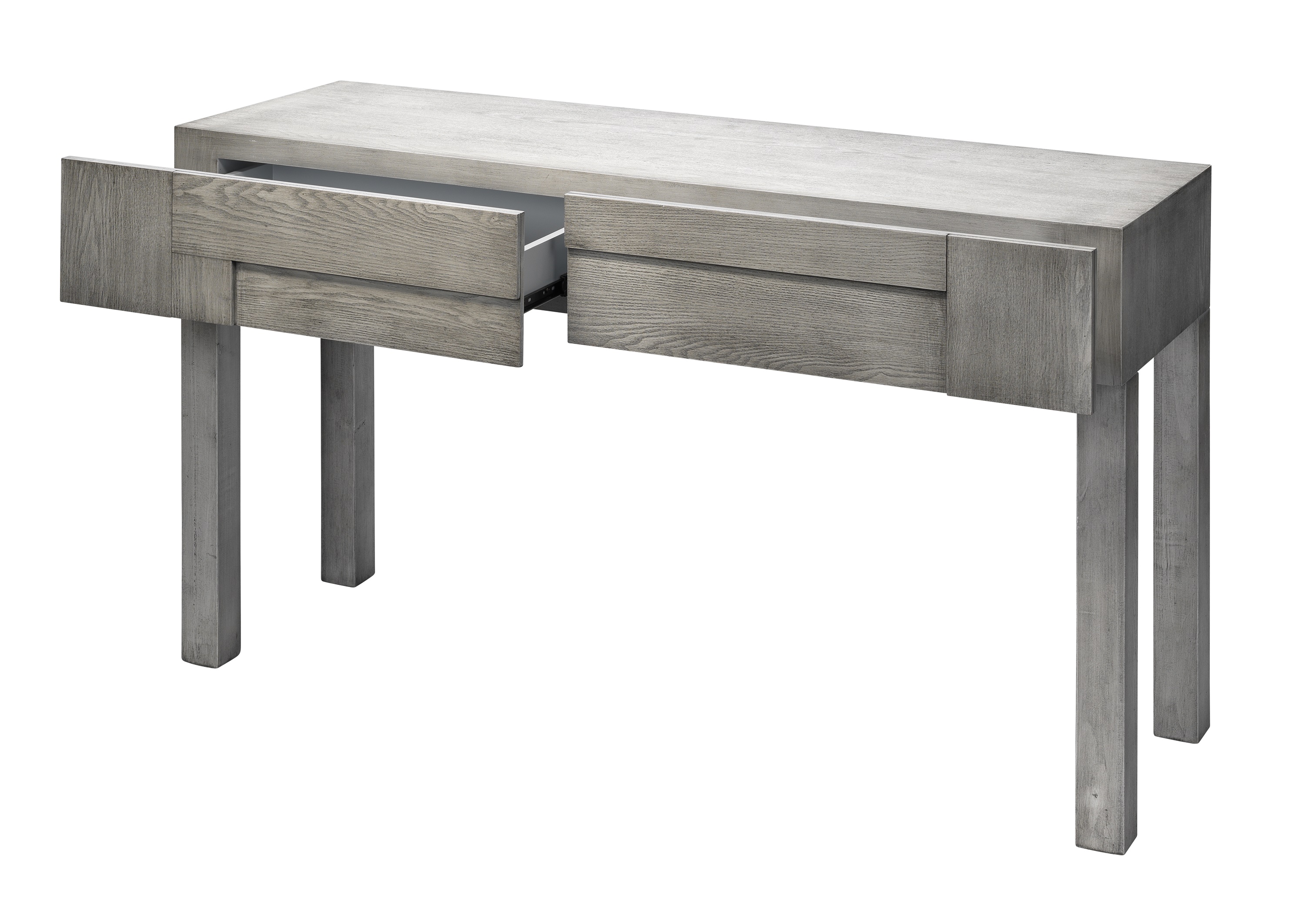 Context Console Table in Grey Washed Wood