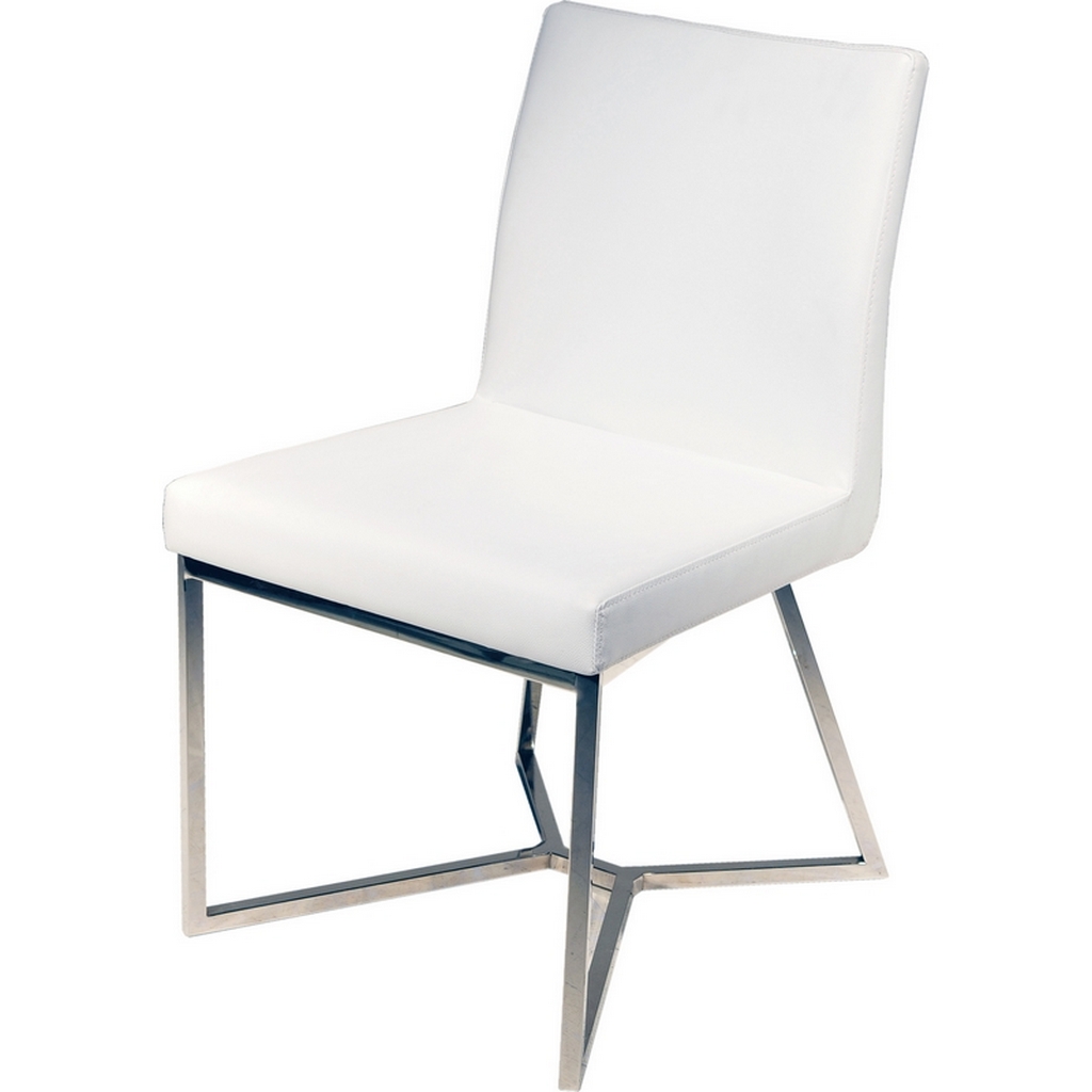 Neal Dining Chair, White