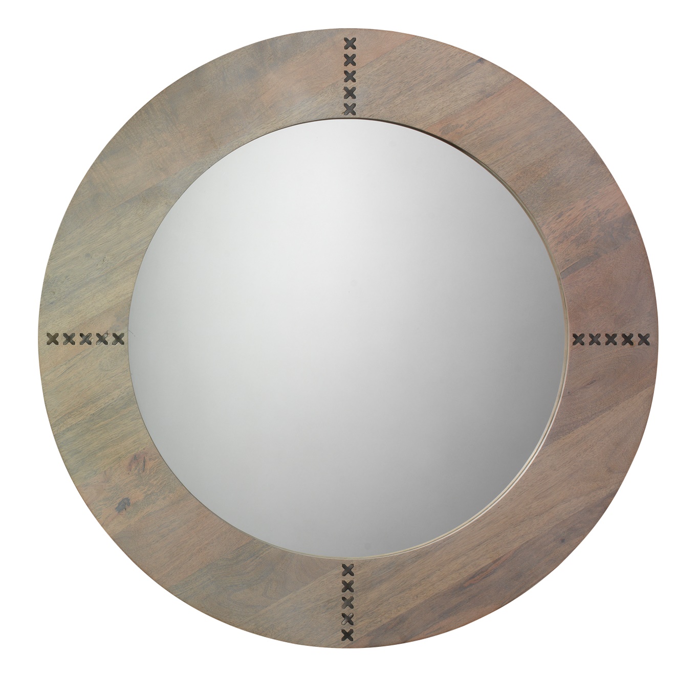 Owen Mirror in Grey Wood