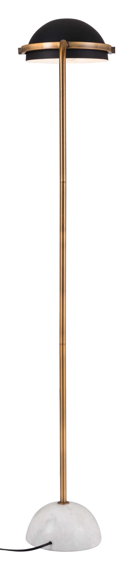 Irving Floor Lamp Black & White