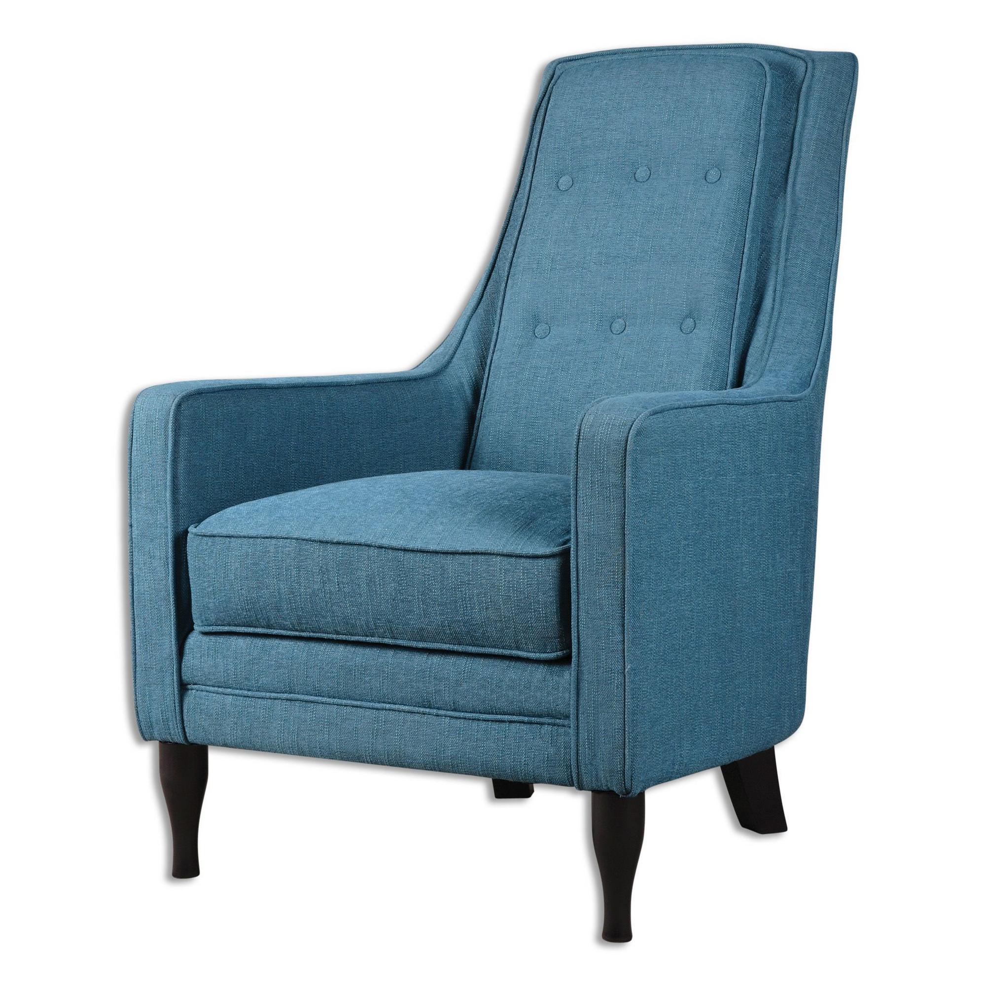 Katana Peacock Blue Armchair