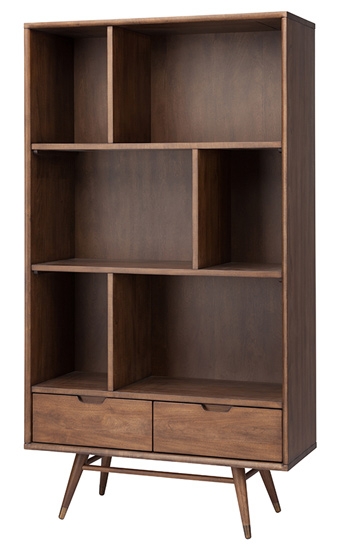 baas bookcase in walnut