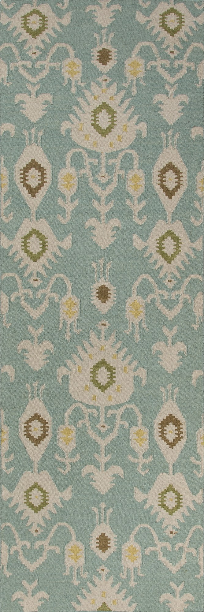 Urban Bungalow Samir 2.6x8 Runner Rug in Canton & Whitecap Gray