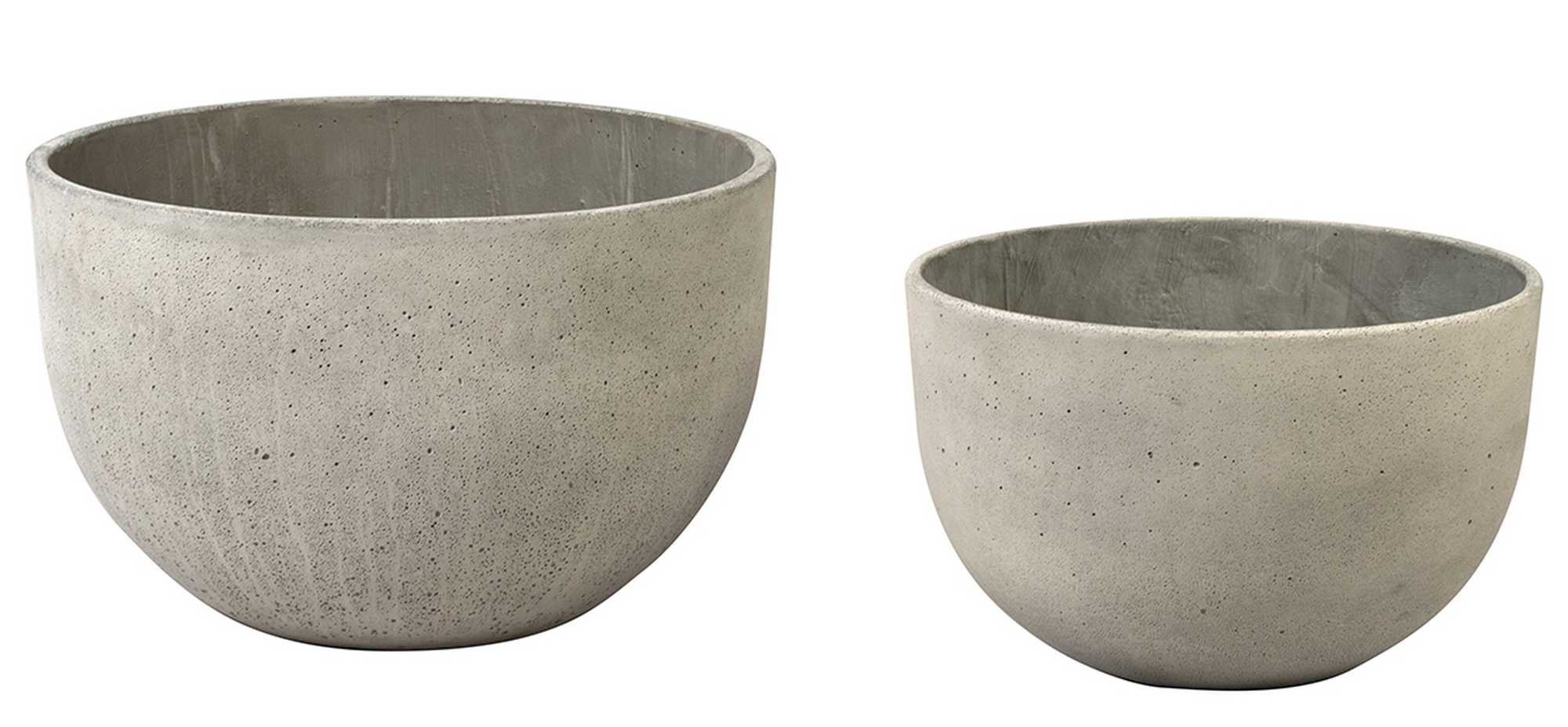 CONCRETE POT SET OF 2