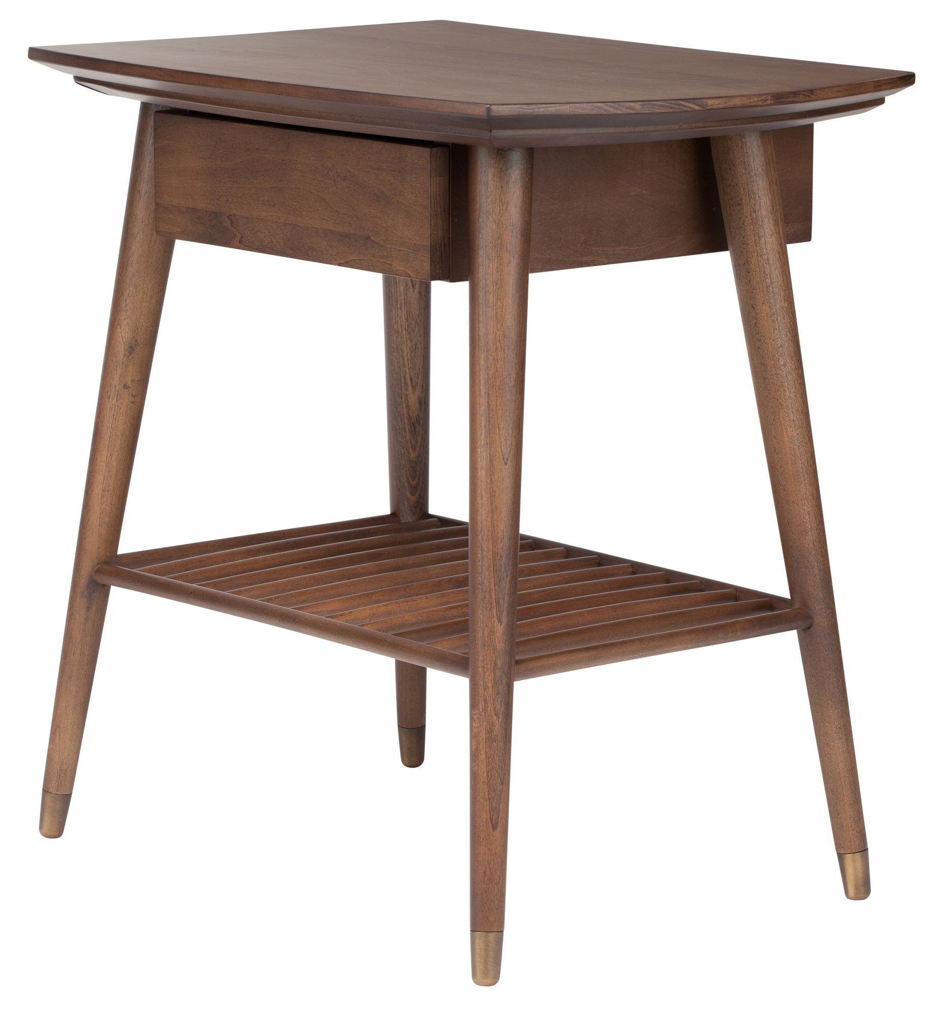 ARI WALNUT WOOD SIDE TABLE