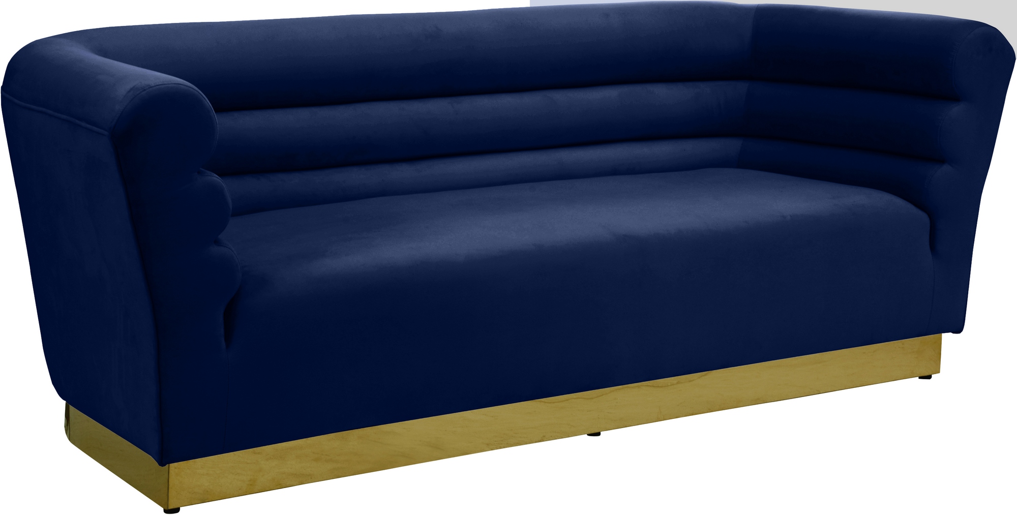 Clarence Sofa In Navy Velvet