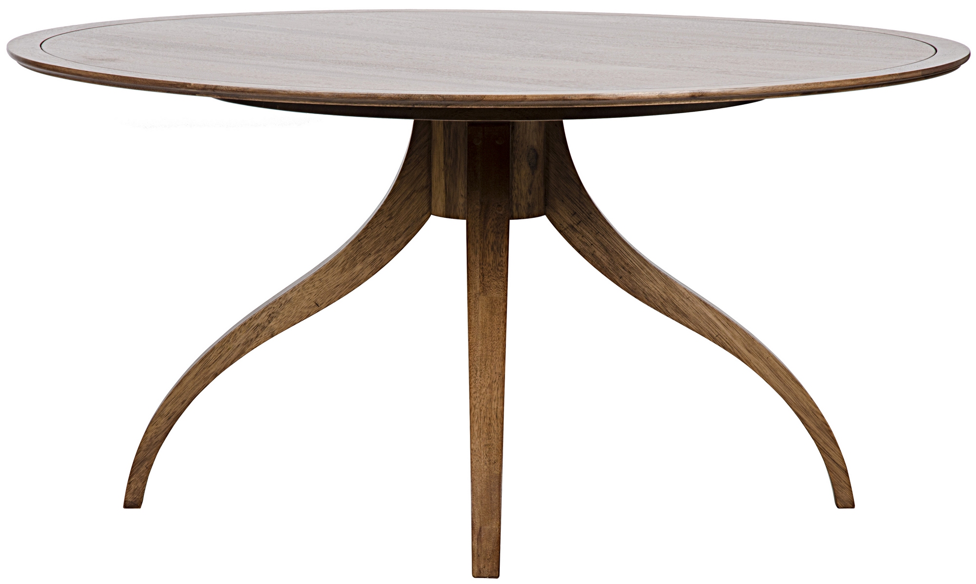 Vera Dining Table, Dark Walnut