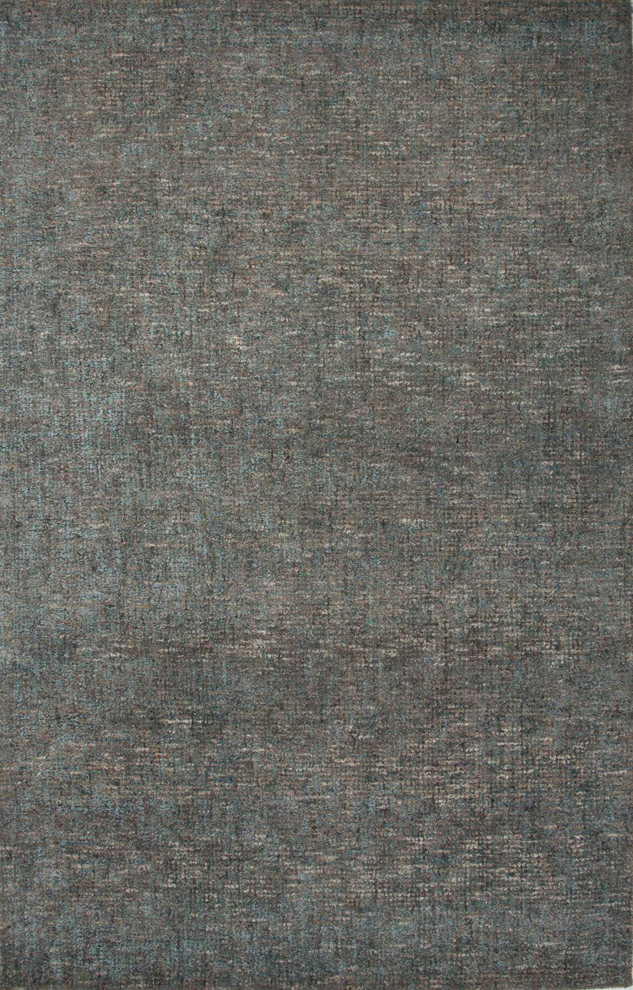 Britta Plus 5x8 Rectangle Rug in Coriander & Lake Blue