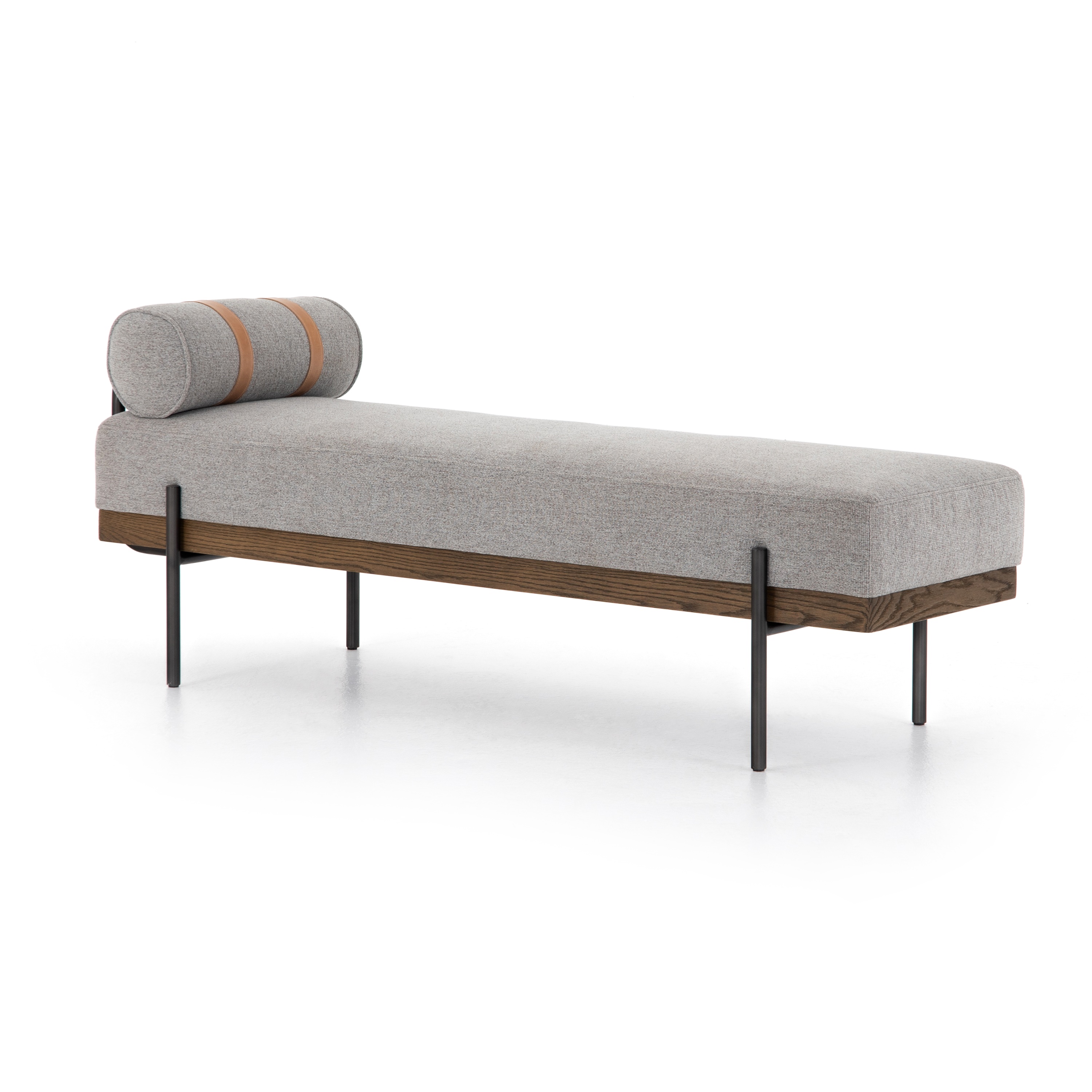 Giorgio Accent Bench In Zion Ash