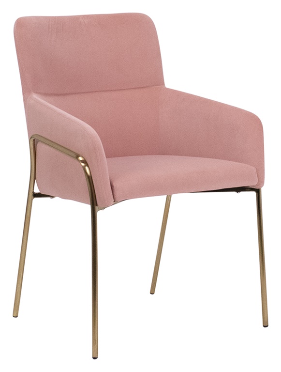 Pink and clearance copper chair