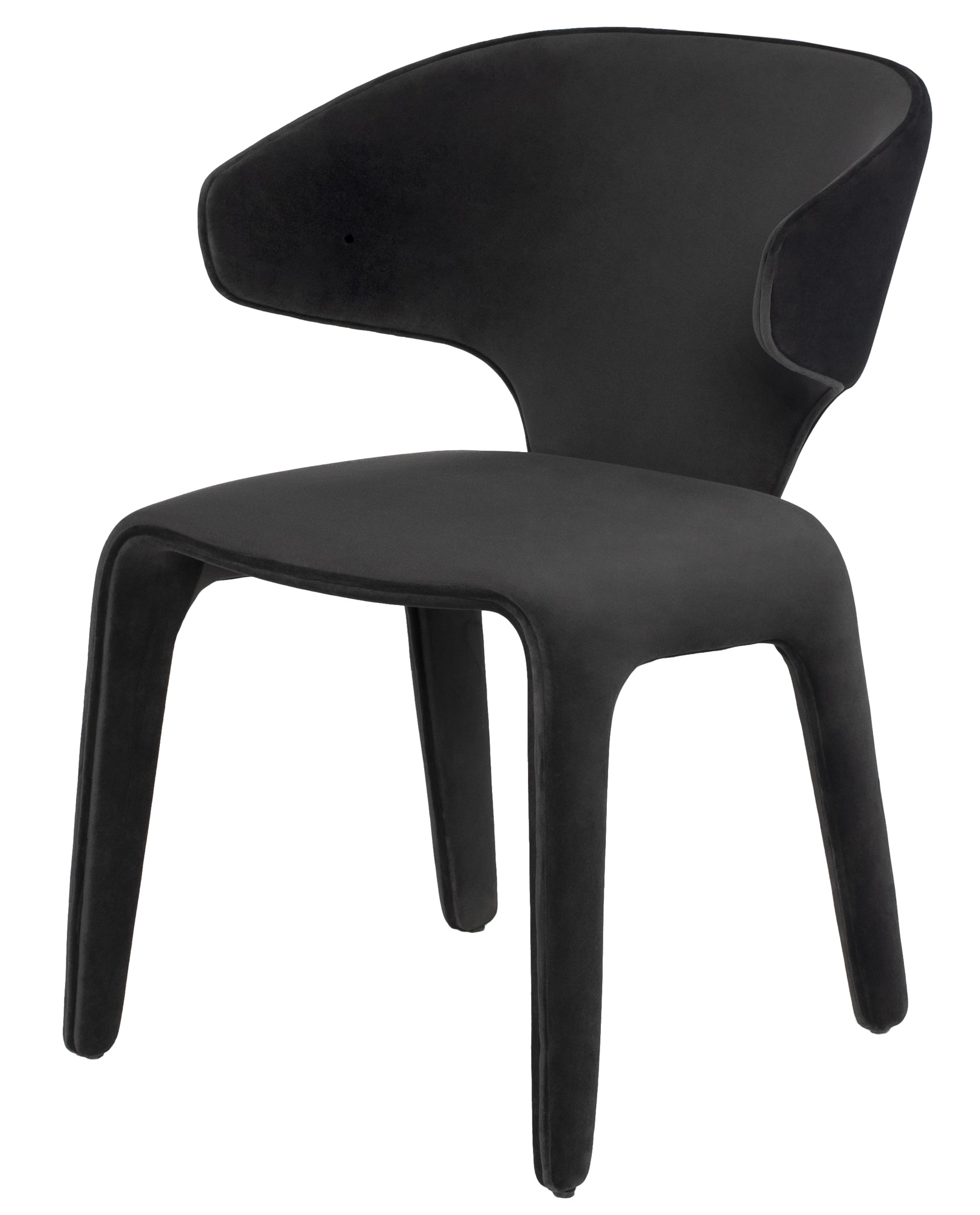 BANDI DINING CHAIR in SHADOW GREY FABRIC
