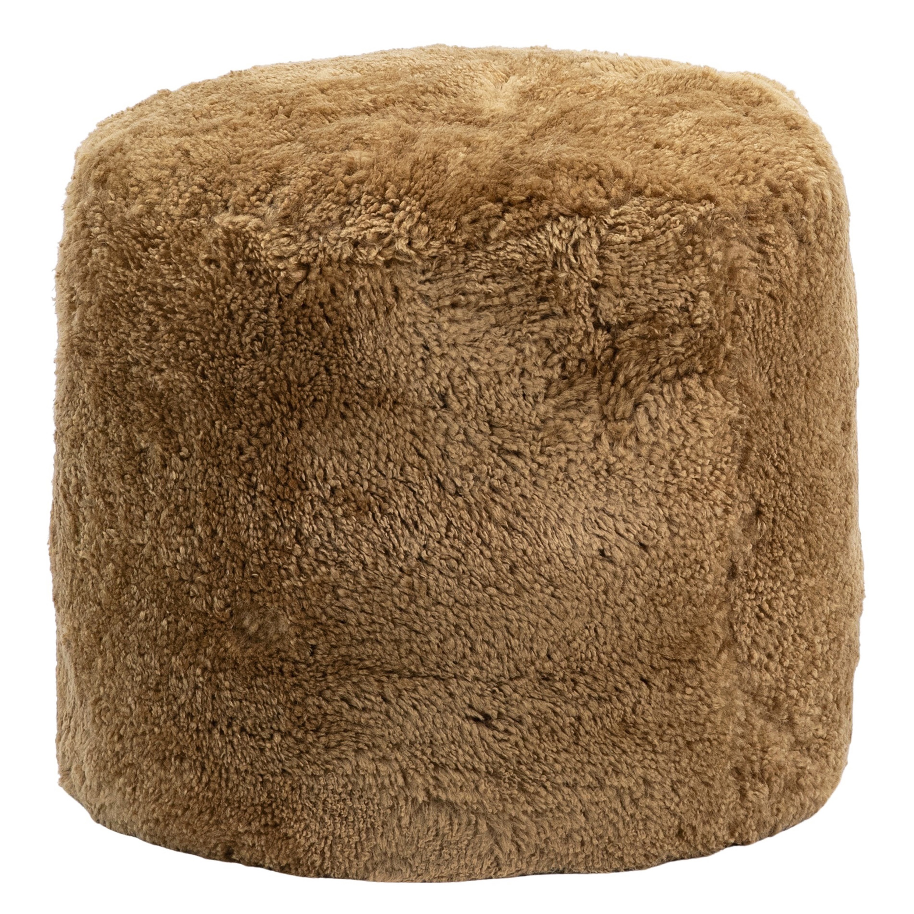KIWI POUF MUSTARD in MUSTARD COLOR