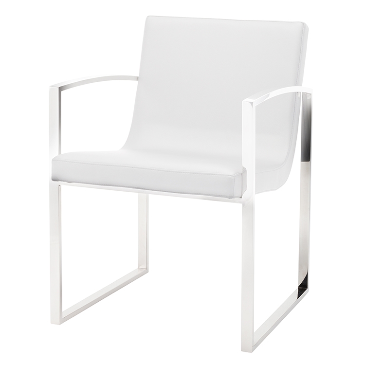 Laura Dining Chair, White